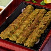 Chicken Green Kabab (4 Pcs)