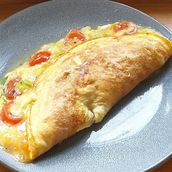 Large Omelette With Tomato