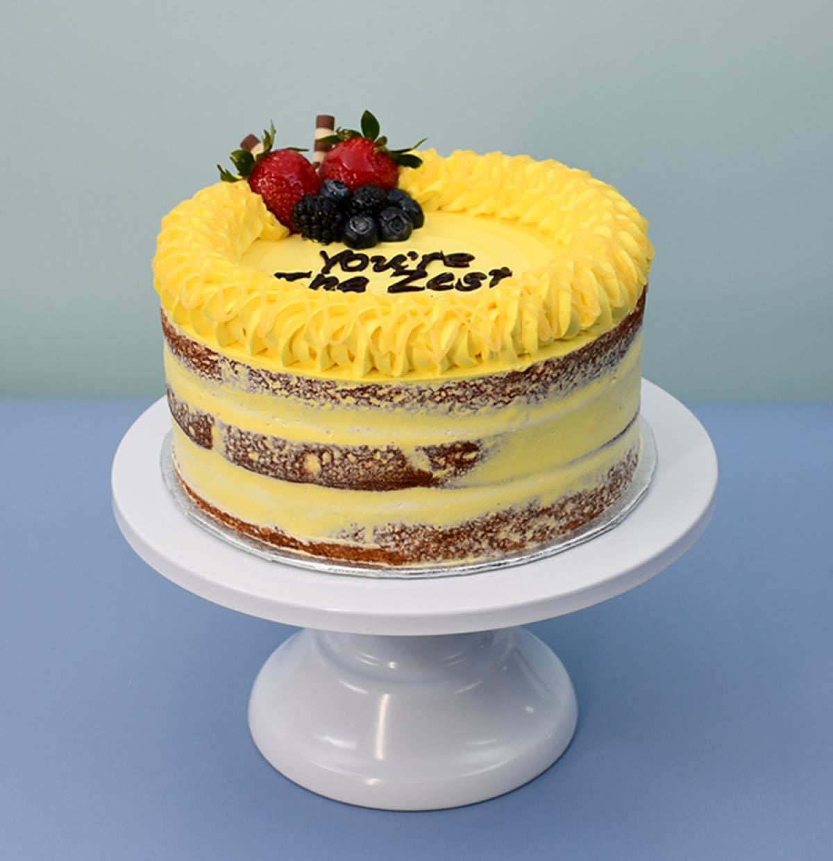 8" Naked Lemon Drizzle Delight