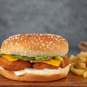 Jumbo Prawn Burger