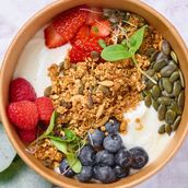 Yogurt With Homemade Granola