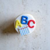 ABC Vanilla Cupcake