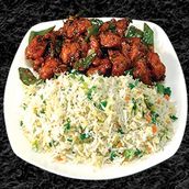 Chicken Chilli With Vegetable Fried Rice COMBO MEAL
