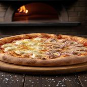 Two Cheese & Tuna and Onions Pizza