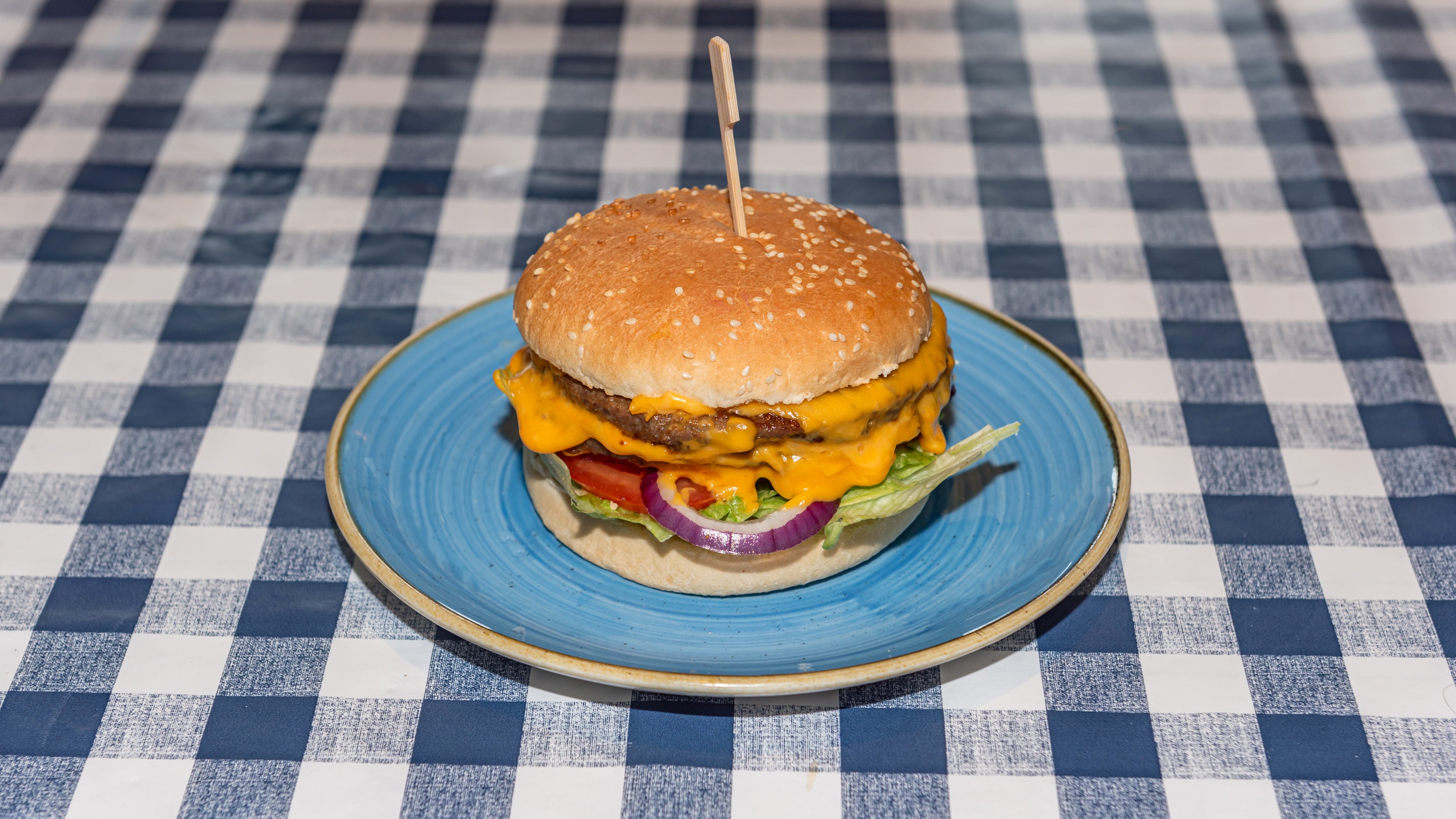 The double (2 parties) with cheese