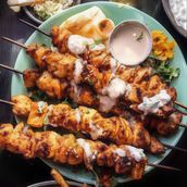 Double Chicken Kebab