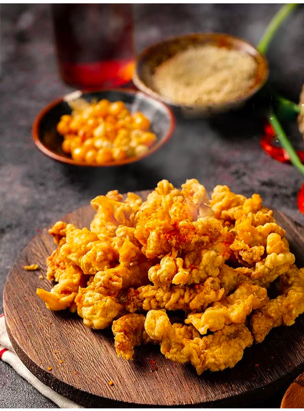Deep Fried Crispy Pork with Dry Chill