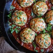 Hot Garlic Salmon Balls