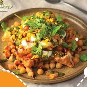 Samosa Chole Chaat