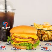 Crispy Cheesy Chicken Burger Meal
