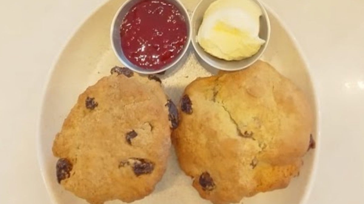 Scones with Jam & Cream