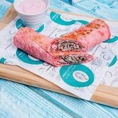 Mexican Chicken Shawarma Sandwich