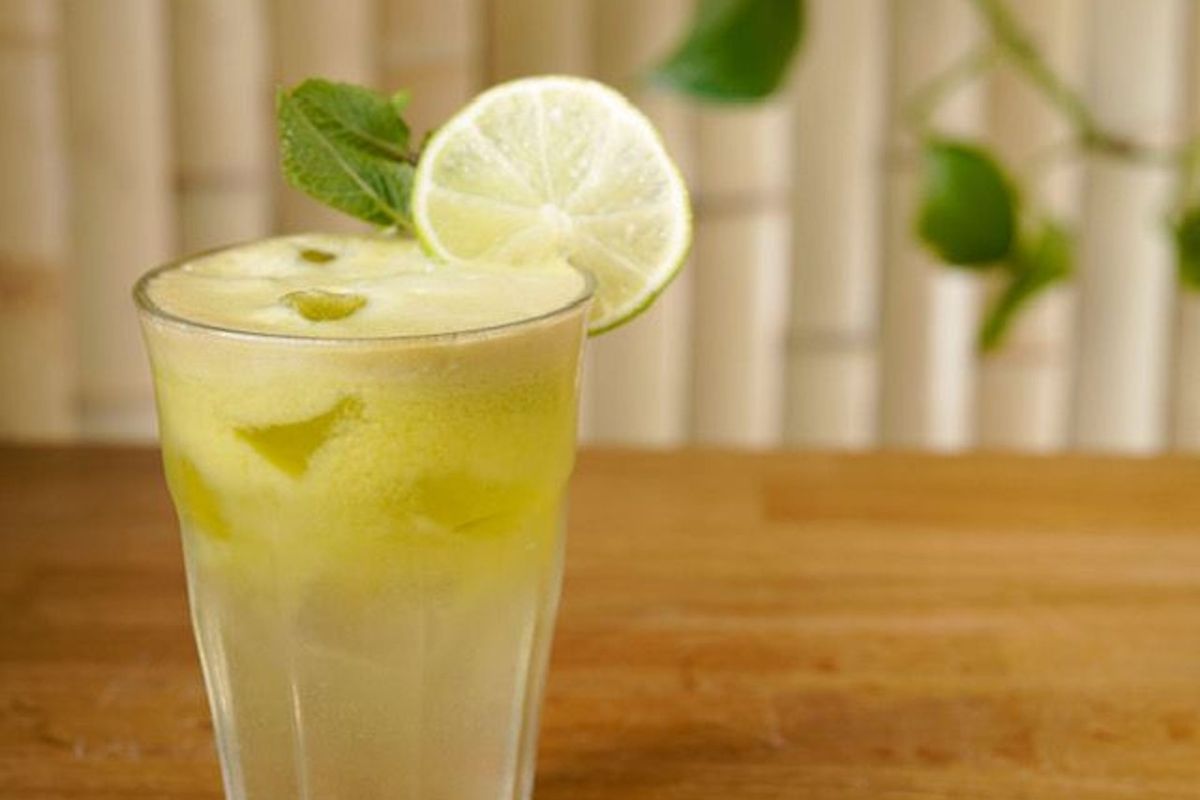 Apple Mojito (apple, lime and mint)