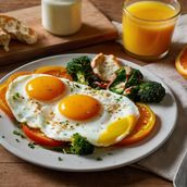 Fried Egg Combo For 2