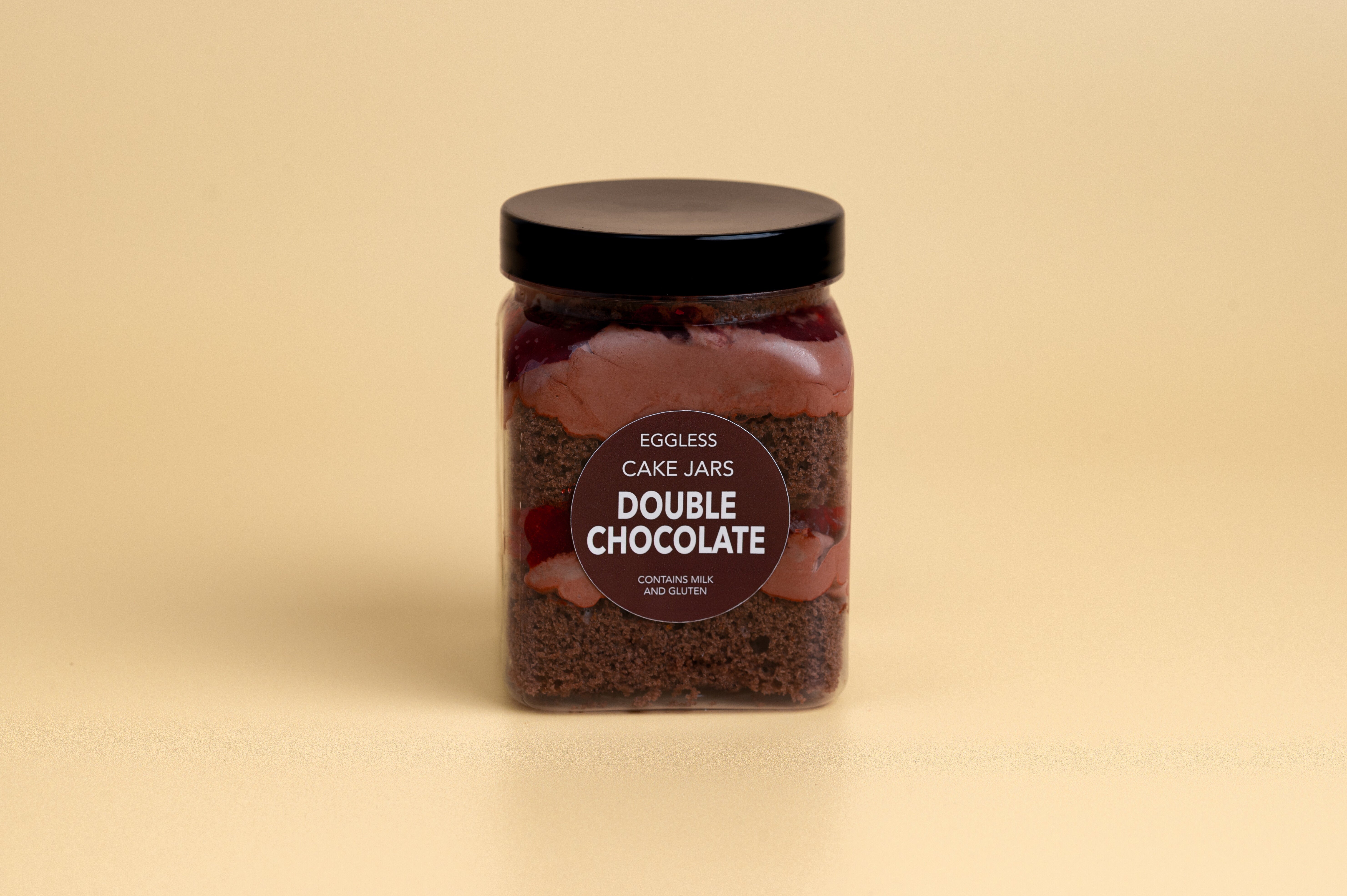 Chocolate Fresh Cream Cake Jar