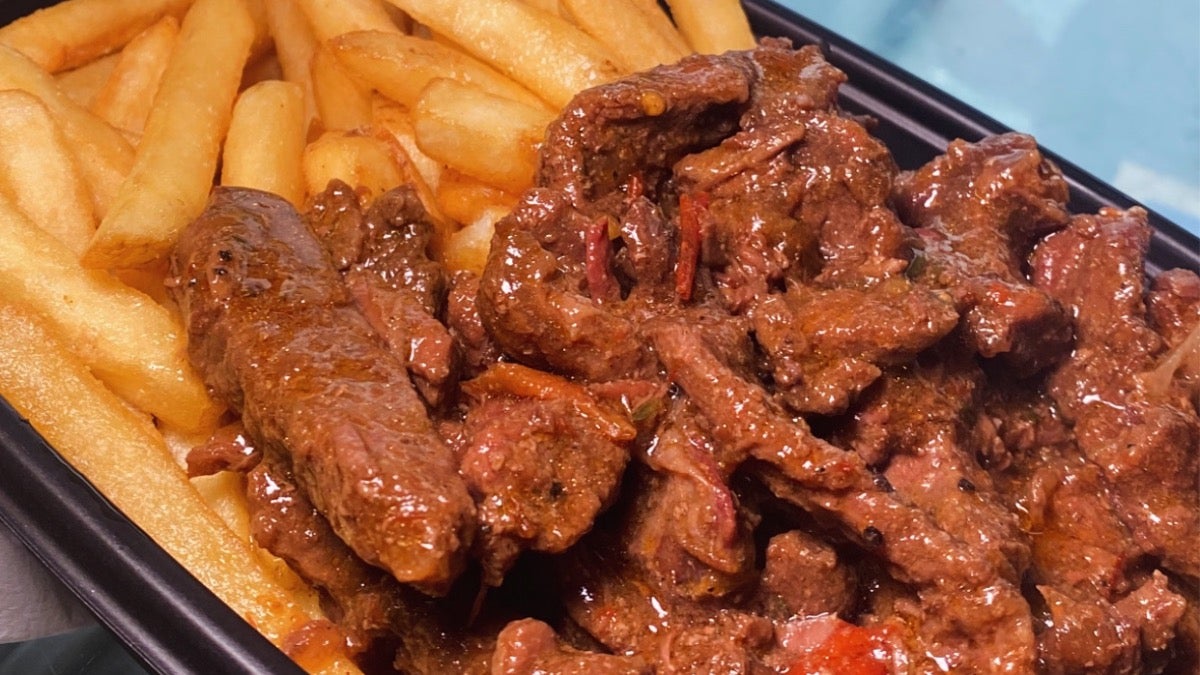 Pepper Steak & Chips