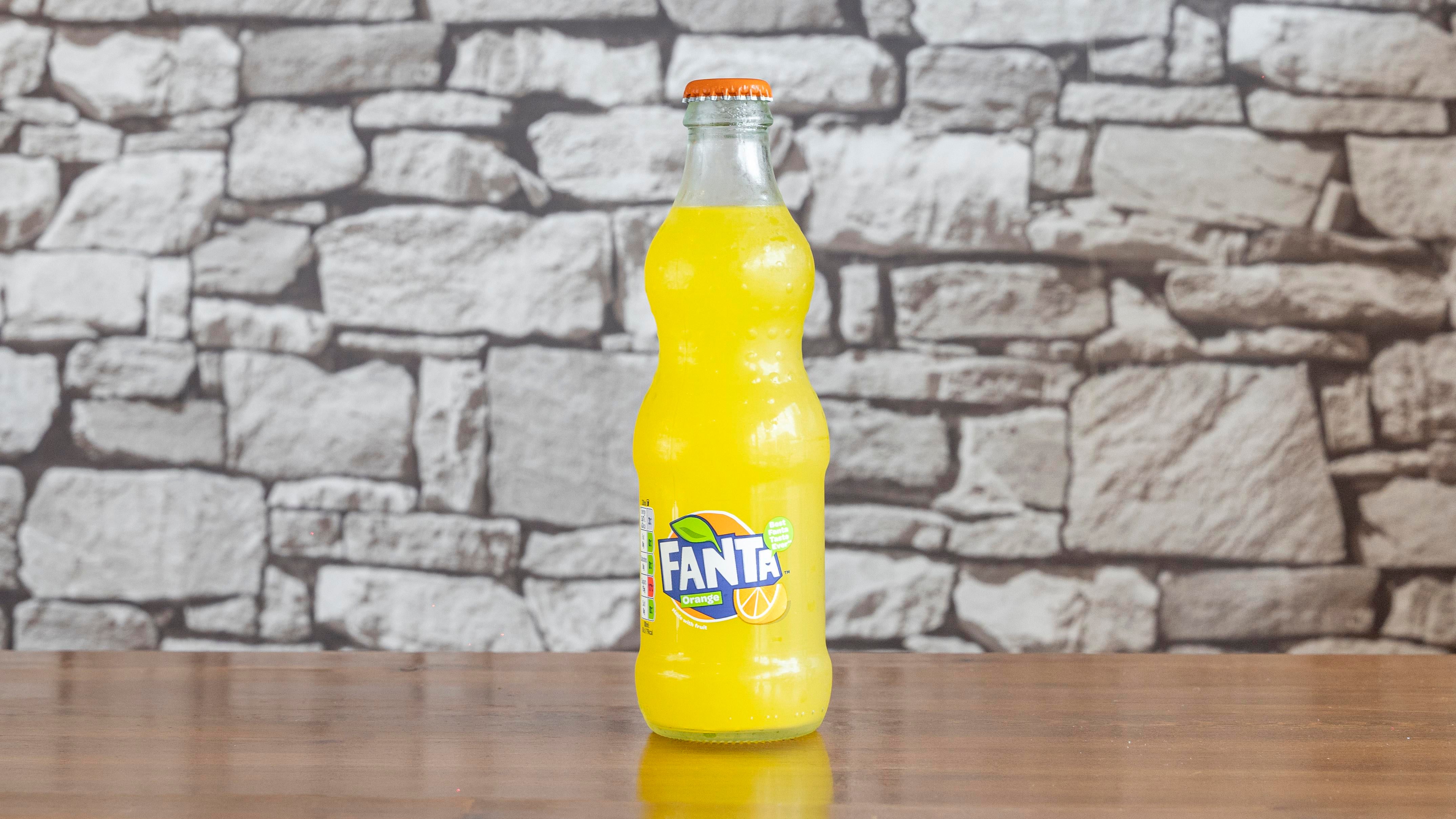 Fanta Glass Bottle