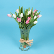 Tulips In A Vase