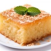Basbousa Pie