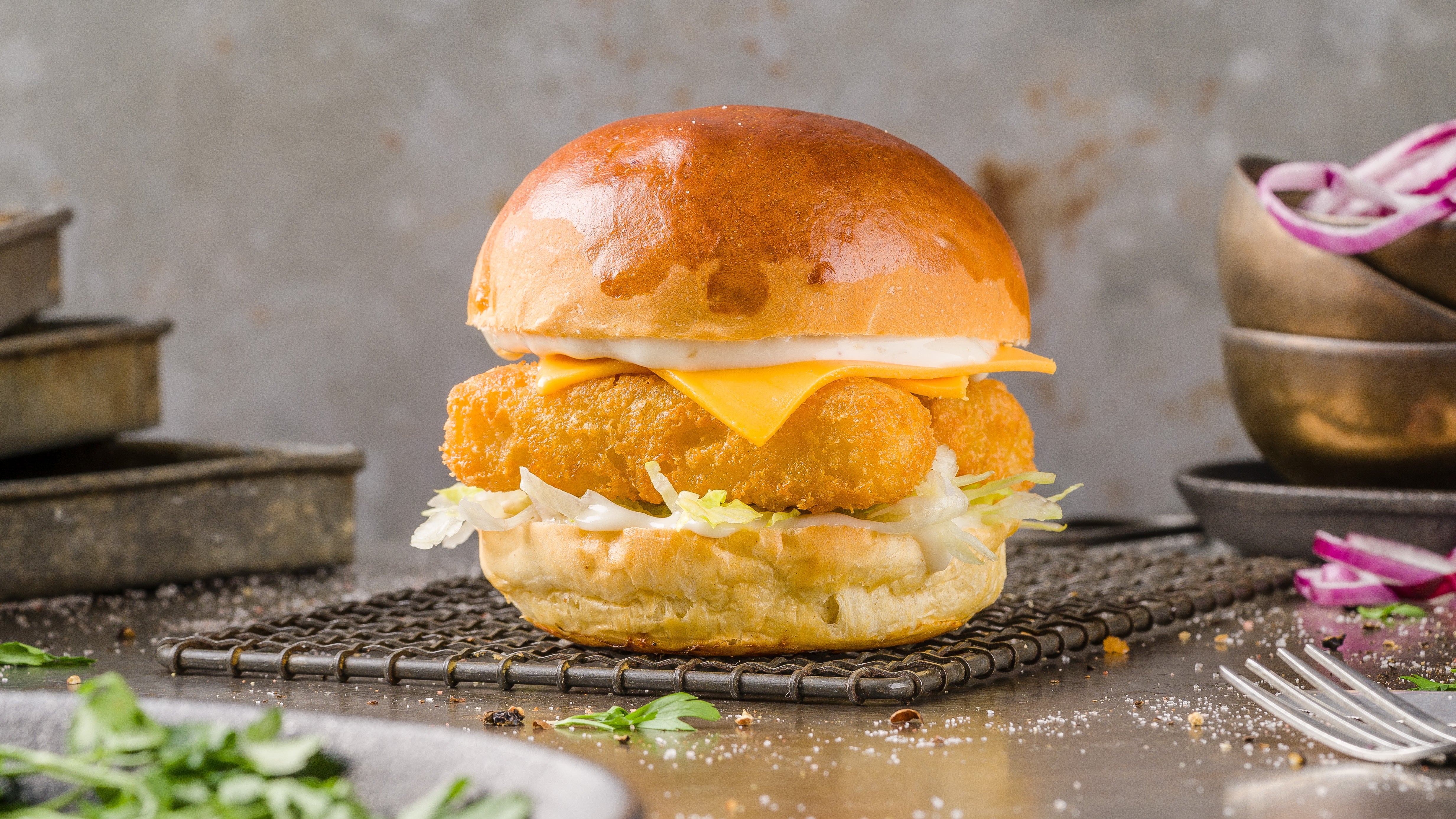 Ultimate Fish Finger Sandwich