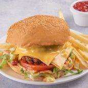 meat burger