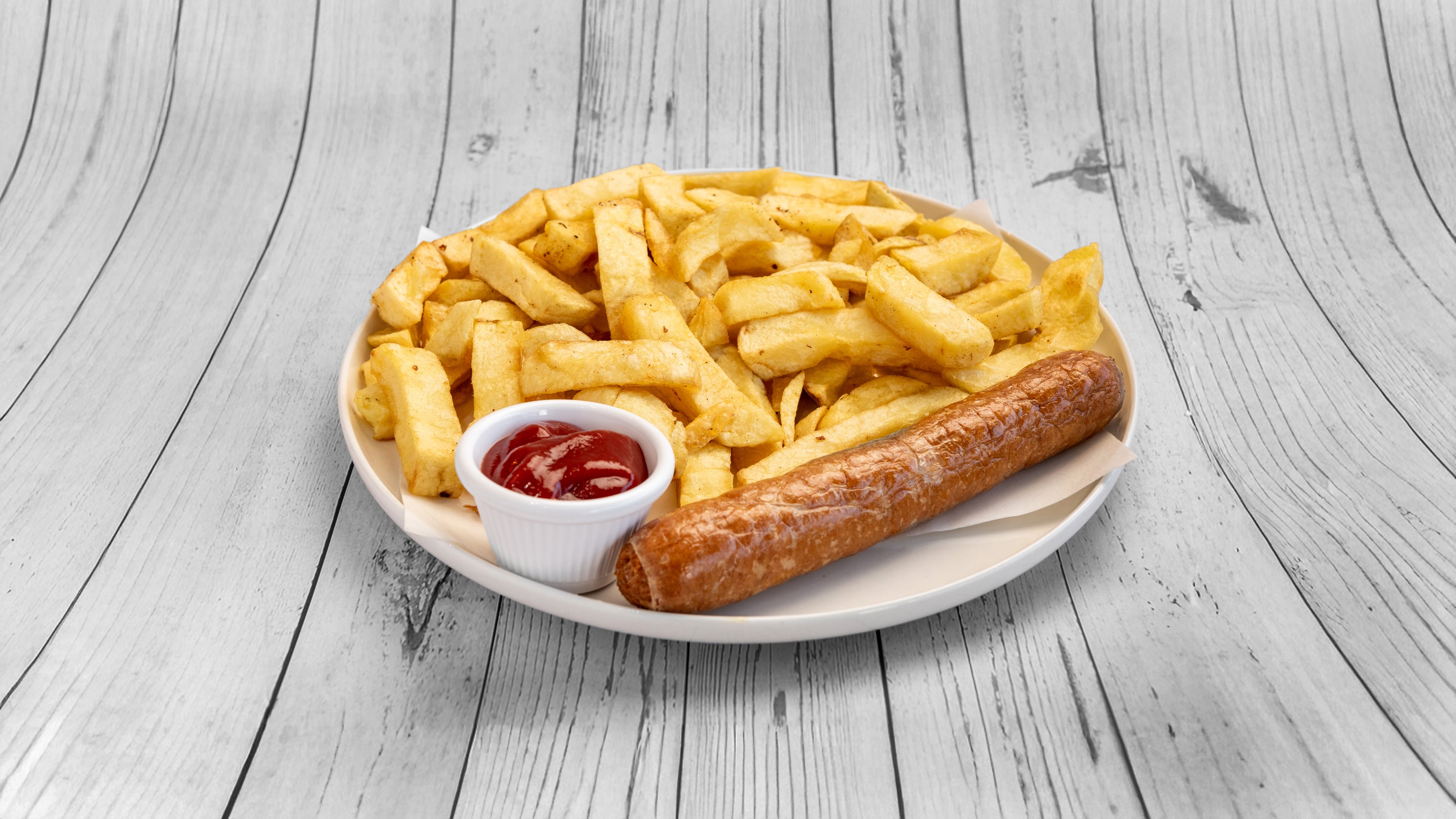 Gluten free Sausage & Chips