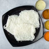 Idiyappam Set Egg Roast
