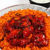 Chicken 65 with Red Rice Boneless