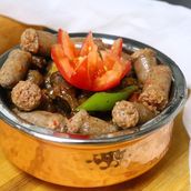 Alexandrian Sausage With Mixture Dish