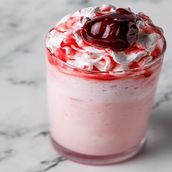 Strawberry Cream Frap