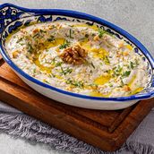 Aromatic Labneh With Walnuts
