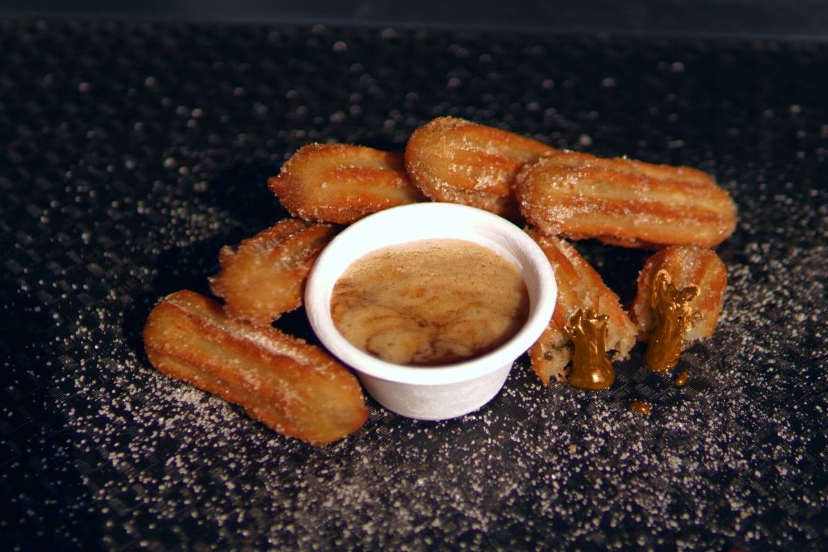 El Jefe's Caramel filled Churros