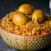 Eggs Biryani