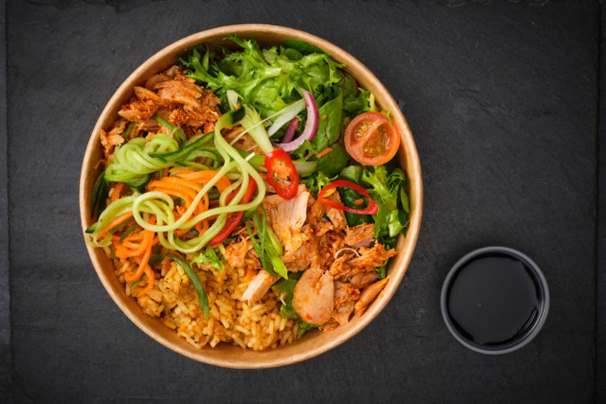 Chicken Bao Bowl