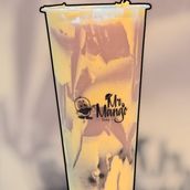 Taro Cheesecake Boba Tea