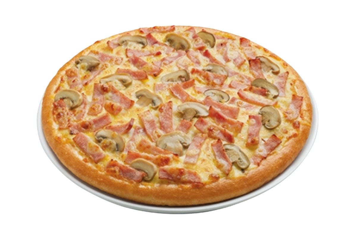 Ham and Mushroom Pizza������