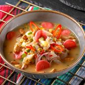 Sea Bass Ceviche With Passion Fruit Tiger