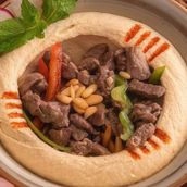 Hummus With Meat