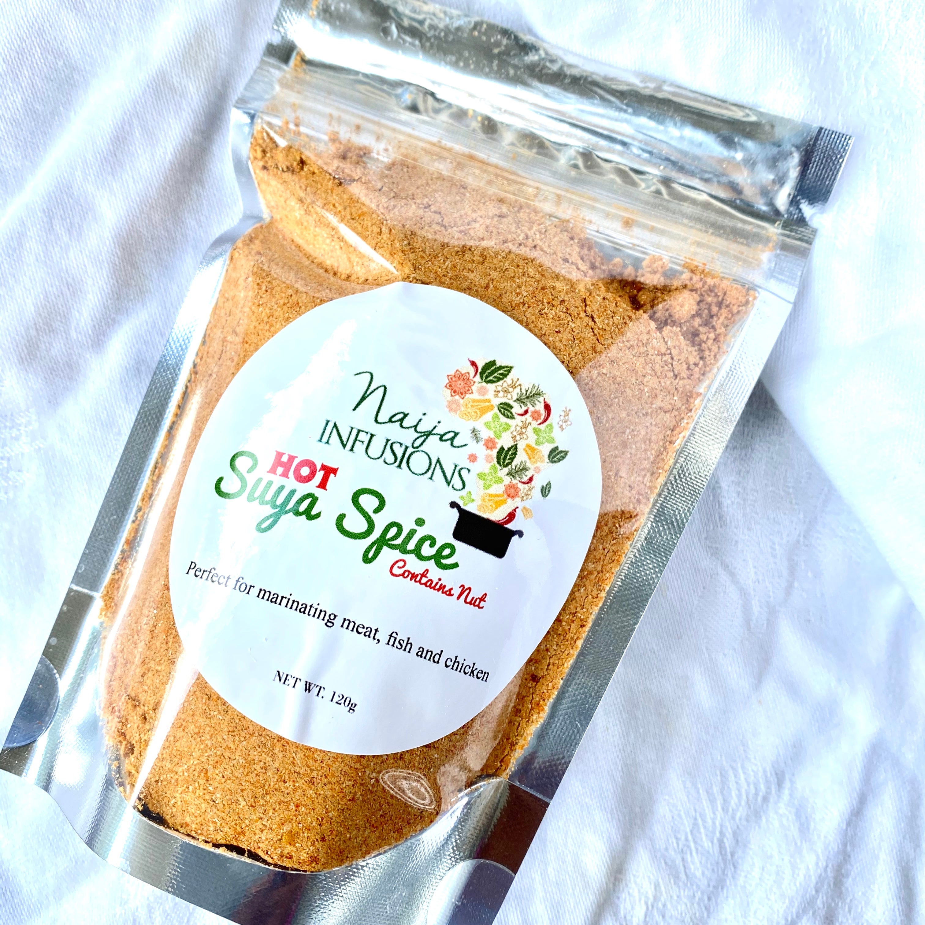 Naija Infusions Suya Spice - Contains NUT