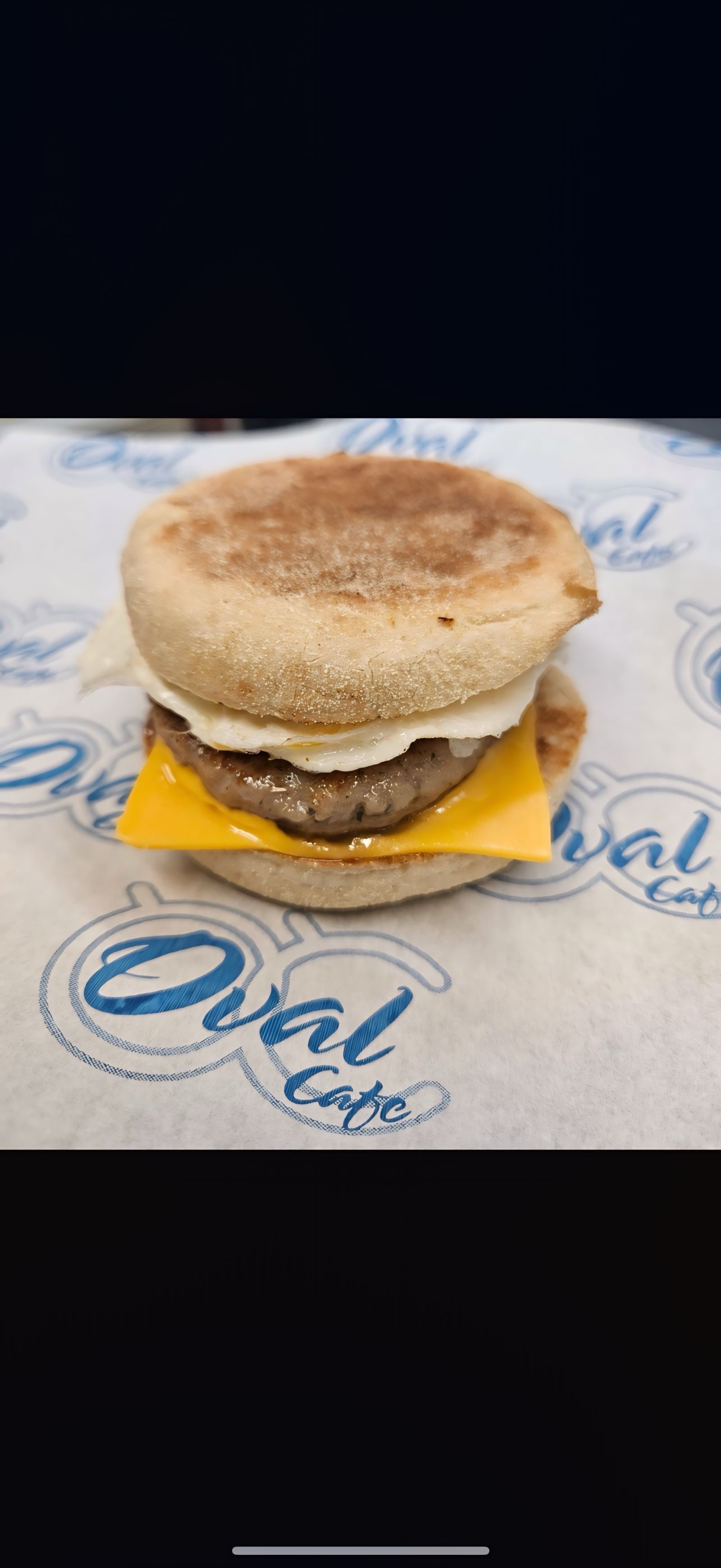Sausage egg muffin