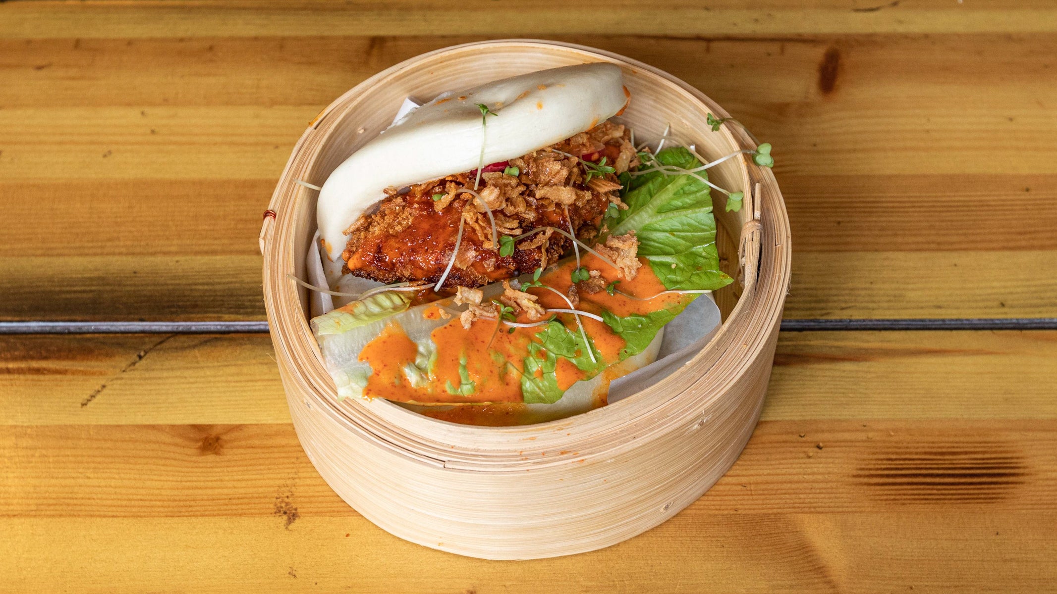 Chicken Bao Bun