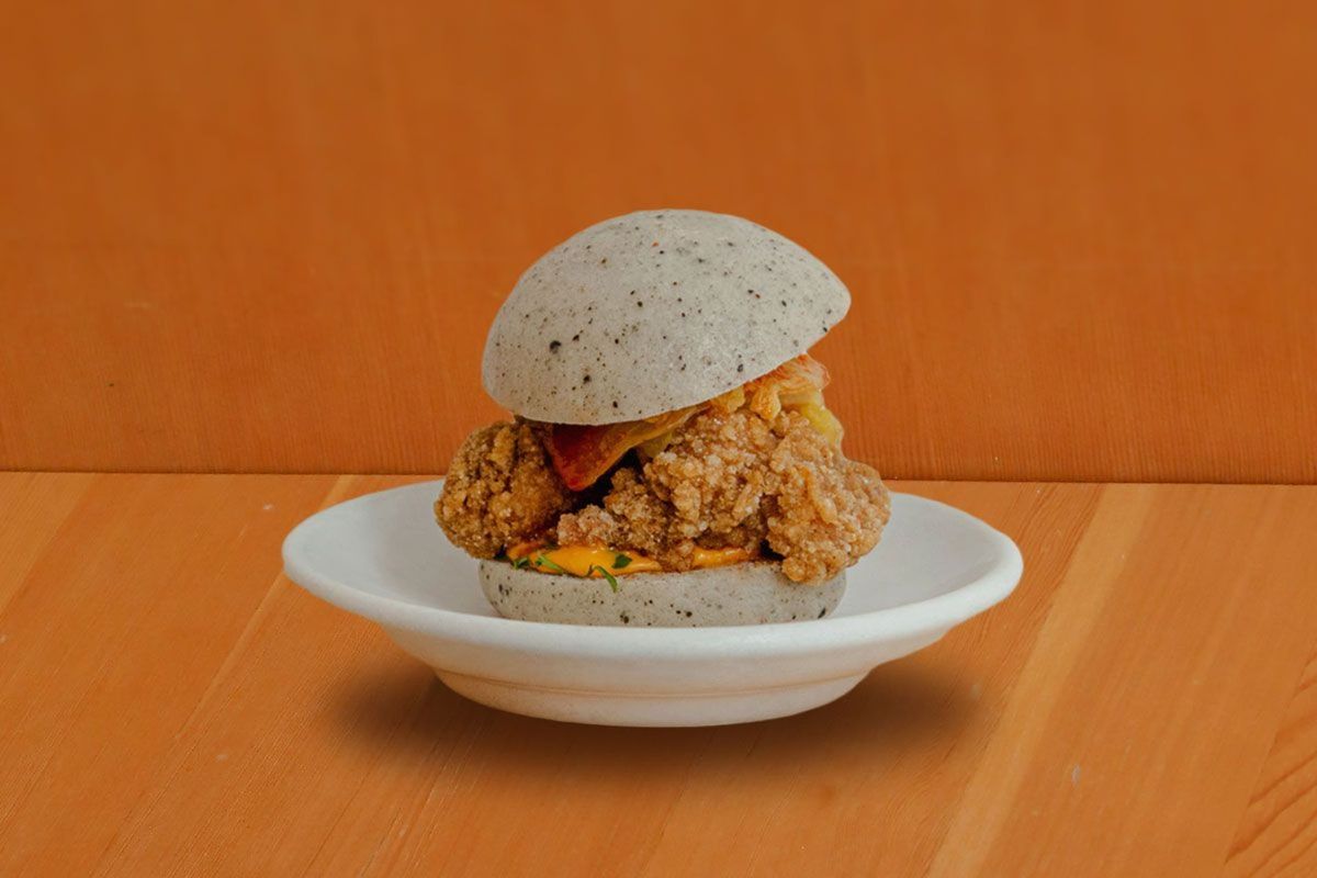 Fried Chicken Bao