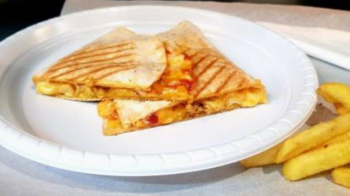 Chicken and Cheese Quesadillas