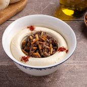 Hummus with Meat