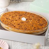 Trifle Caramel And Chocolate In Pyrex