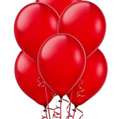 Helium Balloons Red