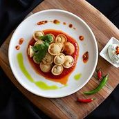 DEEP FRIED BEEF DUMPLINGS