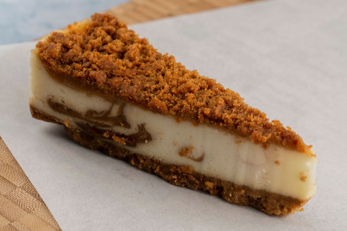 Vegan Biscoff Cheesecake
