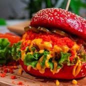 Chicken Lava Burger