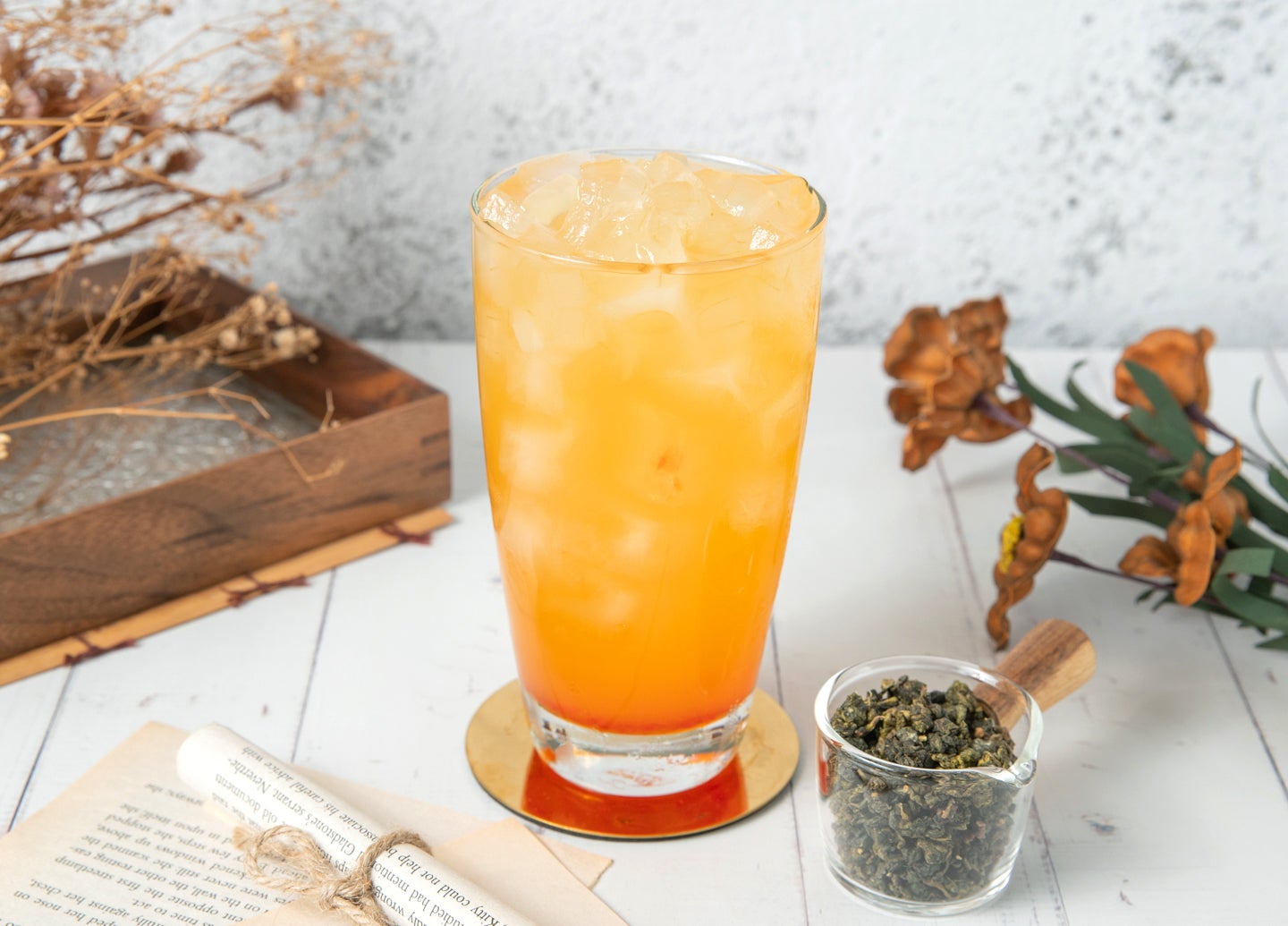 Honey Citrus Jade Tea with Aloe Vera (Large) 橙柚青蘆薈蜜